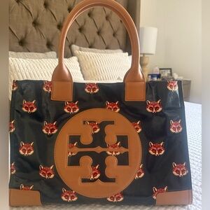 Tory Burch Ella Fox Pattern Tote